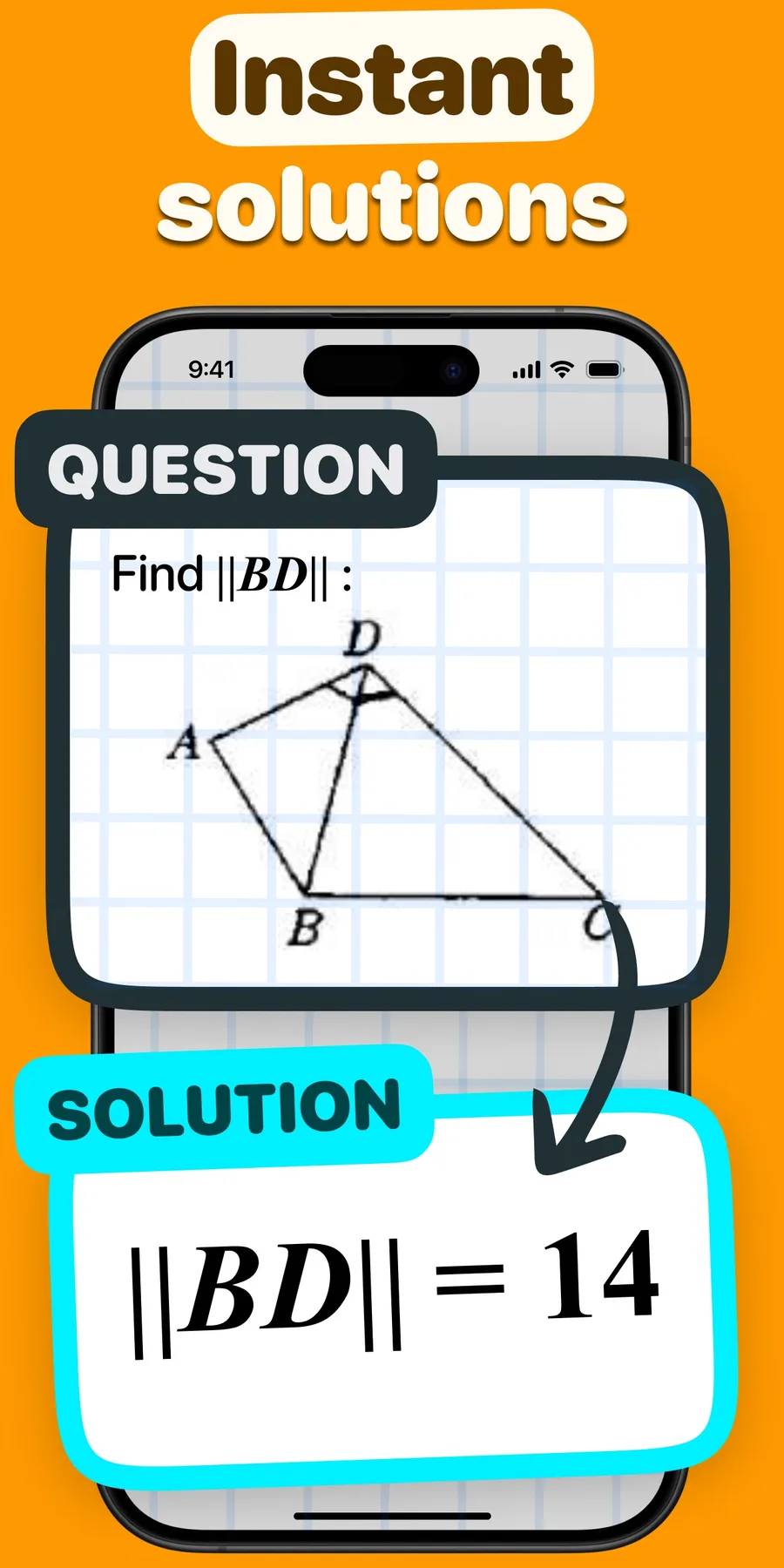 Geometry AI analyzing a geometry problem